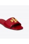 Women's Tory Burch Eleanor Slides Red