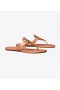 Women's Tory Burch Miller Patent Leather Sandals Brown