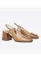 Women's Tory Burch Georgia Bombé Slingback Heels White
