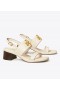 Women's Tory Burch Eleanor Heel Sandals White