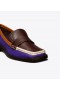Women's Tory Burch 70s Square Loafers Purple Deep Purple Brown