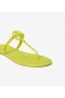 Women's Tory Burch Mini Miller Jelly Thong Sandals Green