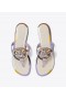 Women's Tory Burch Enamel Miller Sandals Black