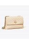Women's Tory Burch Kira Chevron Convertible Shoulder Bags Cream