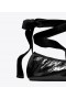 Women's Tory Burch Ankle-wrap Ballerina Black