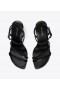 Women's Tory Burch Split Mignon Multi-strap Heels Black