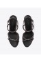 Women's Tory Burch Cylinder Heel Sandals Black