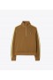 Women's Tory Burch Side Stripe Half-zip Track Jackets Brown