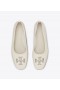 Women's Tory Burch Eleanor Ballerina White