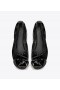 Women's Tory Burch Flower Ballerina Black