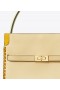 Women's Tory Burch Small Lee Radziwill Whipstitch Double Satchel Bags Black