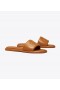 Women's Tory Burch Double T Sport Slides Gold