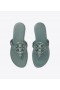 Women's Tory Burch Miller Soft Patent Leather Sandals Black