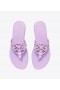 Women's Tory Burch Miller Soft Patent Leather Sandals Lavender