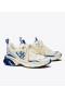 Women's Tory Burch Good Luck Tech Trainer Sneakers White Blue