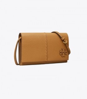 Women's Tory Burch Mcgraw Wallet Crossbody Mini Bags Black