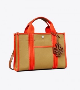 Women's Tory Burch Small Twill Tote Bags Black