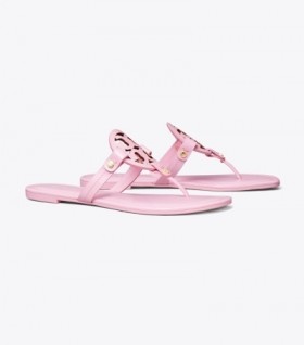 Women's Tory Burch Miller Patent Leather Sandals Black