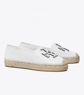 Women's Tory Burch Ines Platform Espadrilles White