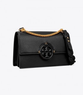 Women's Tory Burch Miller Shoulder Bags Black