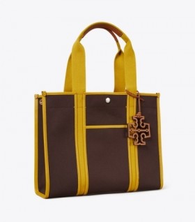 Women's Tory Burch Twill Tote Bags Black