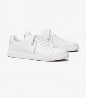 Women's Tory Burch Howell Court Sneakers Titanium White