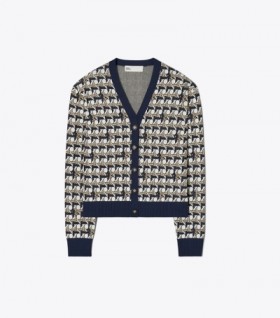 Women's Tory Burch Cardigan Sweaters Navy