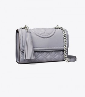 Women's Tory Burch Small Fleming Convertible Shoulder Bags Blue