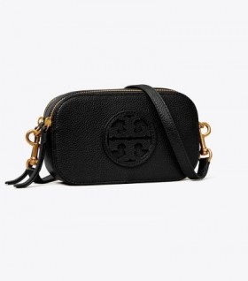 Women's Tory Burch Mini Miller Crossbody Bags Black
