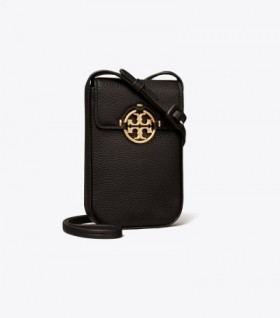 Women's Tory Burch Miller Phone Crossbody Mini Bags Black