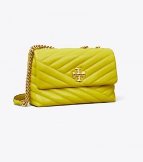 Women's Tory Burch Small Kira Chevron Convertible Shoulder Bags Brown