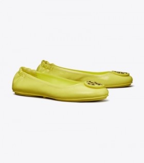 Women's Tory Burch Minnie Travel Ballerina Yellow