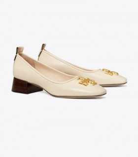 Women's Tory Burch Eleanor Pump Heels Cream