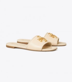 Women's Tory Burch Eleanor Slides Cream