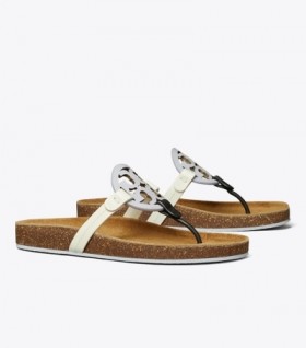 Women's Tory Burch Miller Cloud Sandals Black