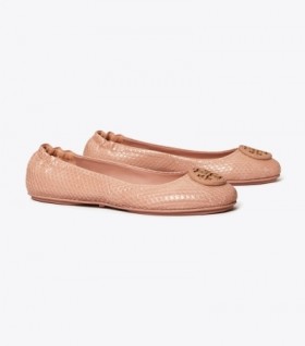 Women's Tory Burch Minnie Travel Ballerina Purple