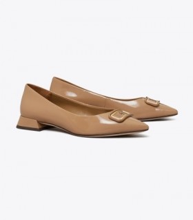 Women's Tory Burch Georgia Pointed Toe Flats Black