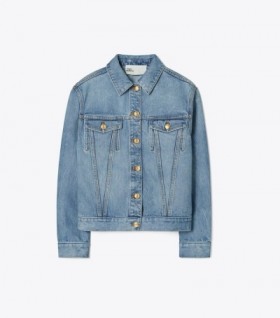 Women's Tory Burch Denim Jackets Wash