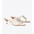 Women's Tory Burch Miller Bombé Low Heel Sandals Light Cream