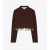 Women's Tory Burch Double-faced Wool Cropped Jackets Olive