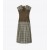 Women's Tory Burch Silk Claire Mccardell Dress Brown / Blue