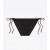 Women's Tory Burch Solid String Bikini Bottom Black