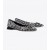 Women's Tory Burch Georgia Pointed Toe Flats Black White Black