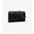 Women's Tory Burch Fleming Soft Chain Wallet Mini Bags Black