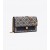 Women's Tory Burch T Monogram Jacquard Wallet Crossbody Mini Bags Navy