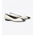 Women's Tory Burch Triangle Pointed Flats Light Blue Black