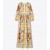 Women's Tory Burch Printed Silk Dress Coral Multicolor