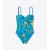 Women's Tory Burch Printed Underwire One-piece Swimsuit Black