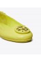  Tory Burch Minnie Travel Ballerina Feminina Amarela