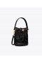 Tory Burch Mini T Monograma Bucket Bags Feminino Preto